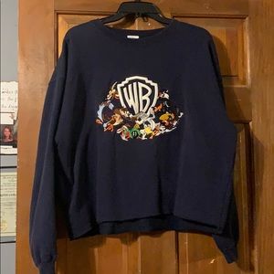 Vintage Navy Warner Bros Looney Toons sweatshirt